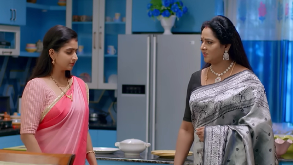 Conflict Between Aparna and kavya about varalaxmi vratham in August 31st 2023 Episode number 189 in Brahmamudi Telugu Serial 