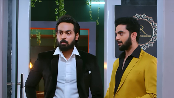 Raj cancelled kavya bussiness contract in August 10th 2023 Episode number 171 in Brahmamudi Telugu Serial