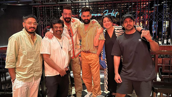 sanjay dutt injure in double ismart movie shooting in Bangkok