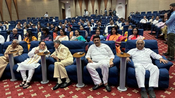 President of India Draupadi Murmu Releases NTR 100 Rupees Coin