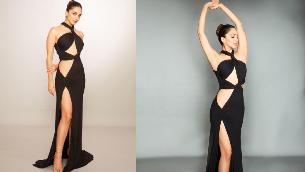Kiara Advani Smashing Looks In Latest Black Colour Sleeveless Dress Kiara Advani Smashing Looks In Latest Black Colour Sleeveless Dress