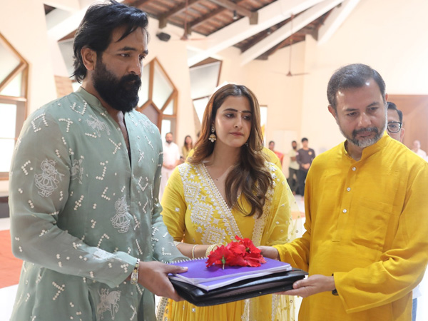 Manchu Vishnu launched his dream project Pan India Movie Kannappa film today at Srikalahasti 