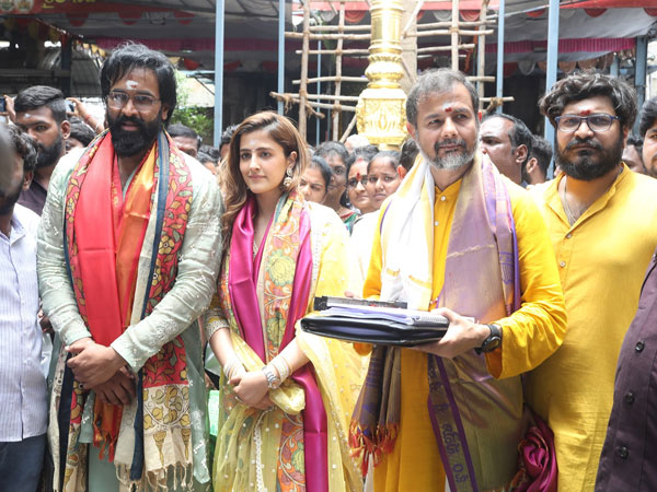 Manchu Vishnu launched his dream project Pan India Movie Kannappa film today at Srikalahasti 