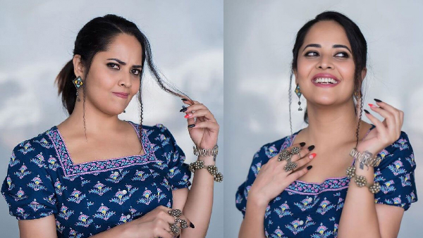 Anasuya bharadwaj Shares her Crying Video In Social media
