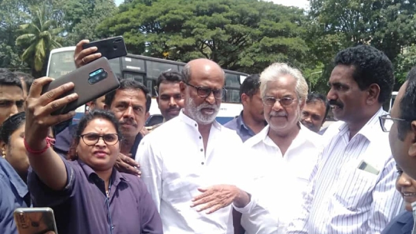 Super Star Rajinikanth Surprises Fans With Visit To JayaNagar BMTC Depot Videos Viral Super Star Rajinikanth Surprises Fans With Visit To JayaNagar BMTC Depot Videos Viral