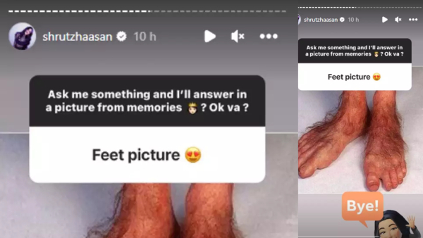 Shruti Haasan Shocking Reply To Netizen Who Asks About Show Feet Pic