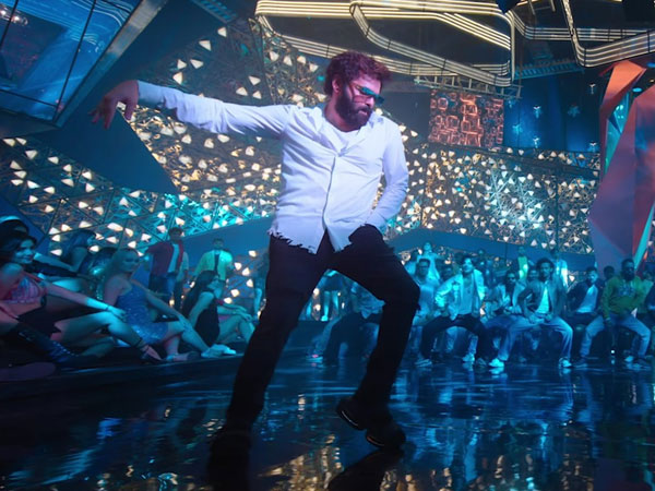 Hero Ram Pothineni copied the steps from NTRs movie to the song of Skanda movie