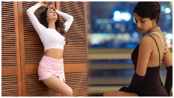 Sonal Chauhan Glamour Look In Latest Short Jeans Over Boat Video