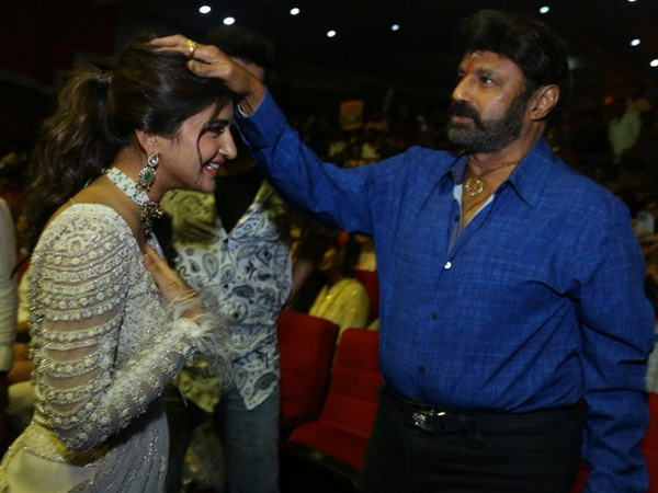 Heroine Sreeleela Comments about balayya in Skanda The Attacker pre release event Heroine Sreeleela Comments about balayya in Skanda The Attacker pre release event