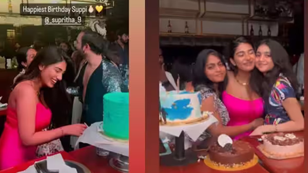 Actress Surekha Vani Daughter Supritha Birthday Party at Pub Video Viral in Social Media