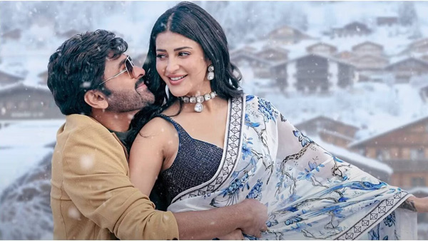 Chiranjeevi Shruti haasan Chiranjeevi Shruti haasan