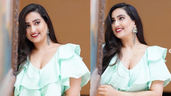 Anchor Manjusha Looks Fantastic in Latest Photoshoot Anchor Manjusha Looks Fantastic in Latest Photoshoot