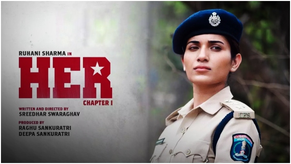 Ruhani Sharma Investigative crime thriller Movie Her Chapter 1 Streaming Now on Amazon Prime Video OTT 