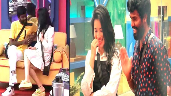  Pallavi Prashanth Kiss to Rathika Rose in Bigg Boss Show
