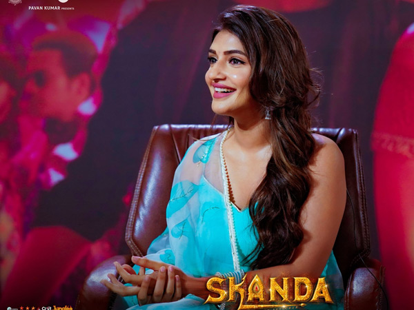 Sreeleela in Skanda Interview