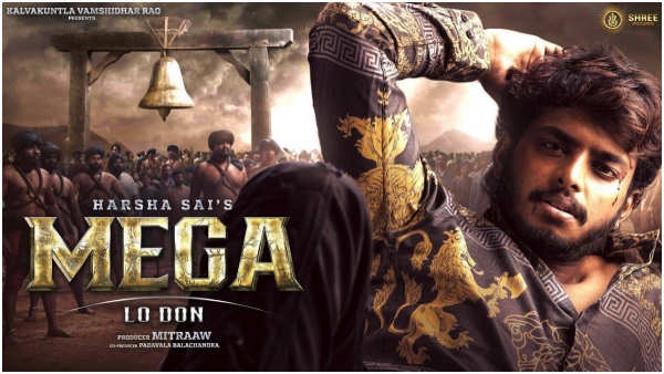 Youtuber Harsha Sai Mega Lo Don Telugu Movie Title Teaser Out and Mega Lo Don Meaning Details Here