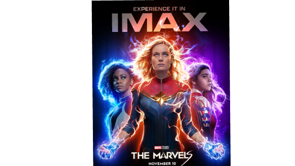 Marvel Studio releases Imax version of The Marvels movie Look