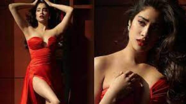 Bollywood Heroine Janhvi kapoor Latest Stunning Look Photos goes Viral