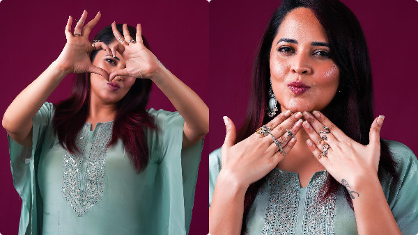 Anchor Anasuya and Her Husband Gym Photo Goes Viral