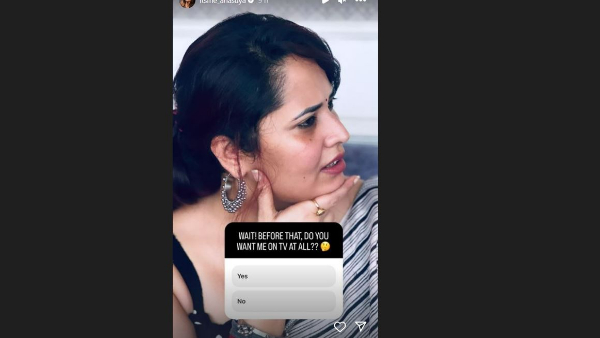 Anchor Anasuya Bharadwaj Post On Reentry into Television Shows