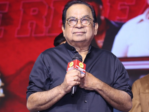 Star Comedian Brahmanandam emotional Speech at Keeda Cola pre Release event