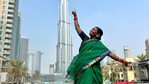 Bigg Boss Telugu Contestant Gangavvas Dubai photos goes viral