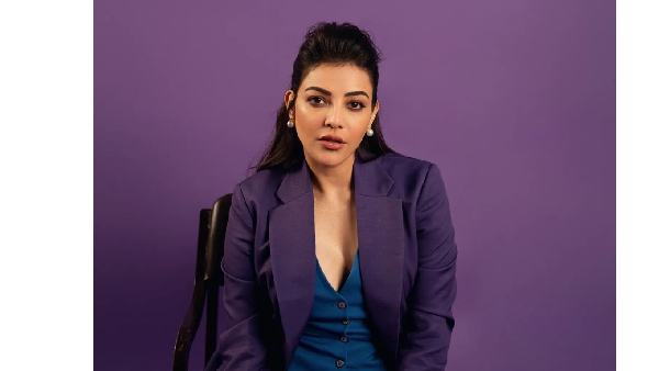 Bhagavanth Kesari Heroine Kajal Aggarwal Awesome Looking Photos Viral