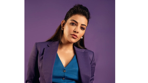 Bhagavanth Kesari Heroine Kajal Aggarwal Awesome Looking Photos Viral