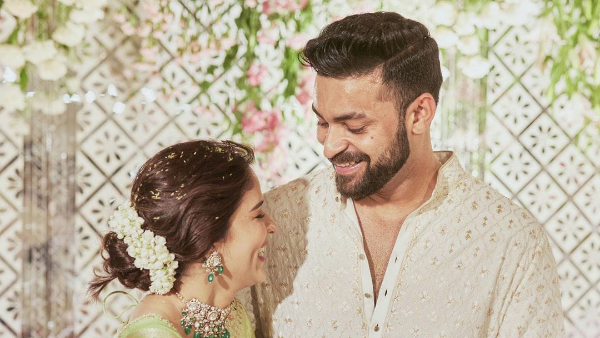  Lavanya Tripathi Wear Her Mother Saree on Haldi Function Check Details