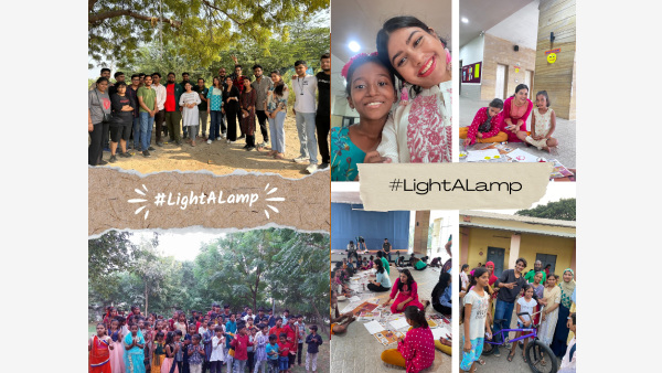  Josh App illuminates Light A Lamp campaign for needy people and positive change 