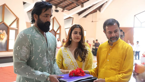 Manchu Vishnus Kannappa movie Launch