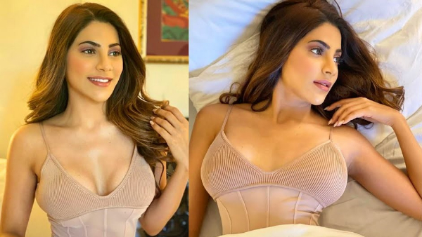 Bollywood Actress Nikki Tamboli Stunning Look Photos Goes Viral Bollywood Actress Nikki Tamboli Stunning Look Photos Goes Viral