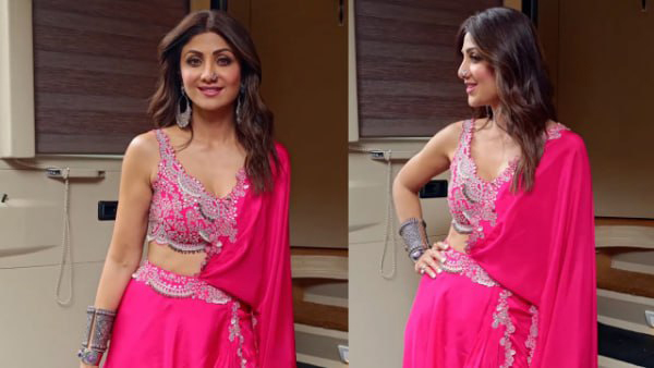 Bollywood Heroine Shilpa Shetty Good Looking Saree Photoshoot Viral Bollywood Heroine Shilpa Shetty Good Looking Saree Photoshoot Viral