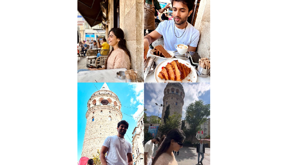 Vijay Devarakonda Rashmika Mandanna Unofficially Confirming That They are Living Together Photos Viral 