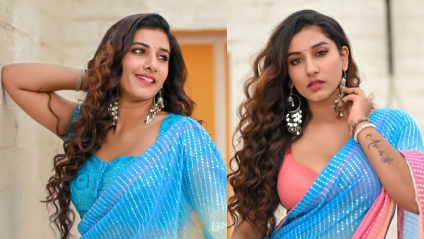 Anchor Vishnu Priya Latest Good Looking Saree Photos Goes Viral Anchor Vishnu Priya Latest Good Looking Saree Photos Goes Viral