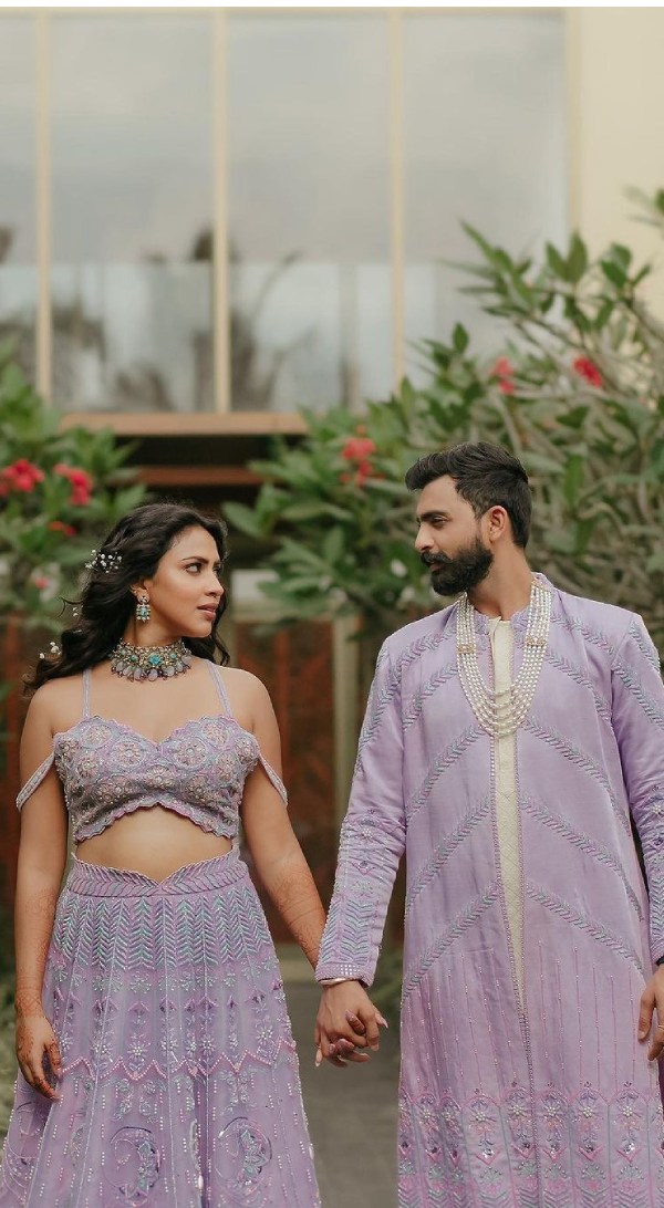 Ram Charan Heroine Amala Paul Marries Jagat Desai at Kochi Photos Viral in Social Media