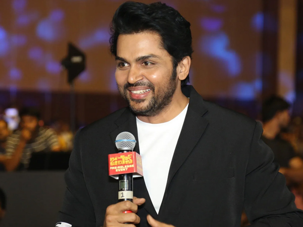 Hero Karthi Mass Warning to Audience in Japan Movie Pre Release Event