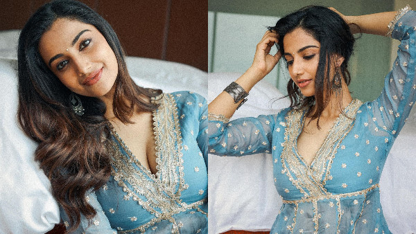 Meenakshi Chaudhary got a chance to play the heroine in Trivikram Allu Arjun Pan India Movie Meenakshi Chaudhary got a chance to play the heroine in Trivikram Allu Arjun Pan India Movie