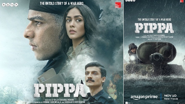 Mrunal Thakur Pippa Movie Going to Streaming on Amazon Prime Video OTT From November 10th