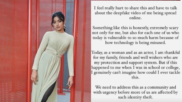 Heroine Rashmika Mandanna React on Her Deepfake Video Viral Full Details Here