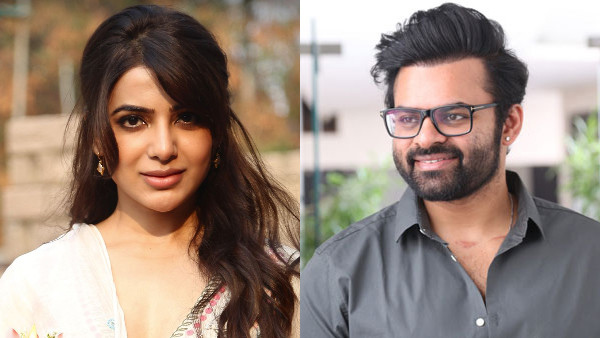 Mega Hero Sai Dharam Tej expresses his wish to romance Samantha Ruth Prabhu News Goes Viral Mega Hero Sai Dharam Tej expresses his wish to romance Samantha Ruth Prabhu News Goes Viral