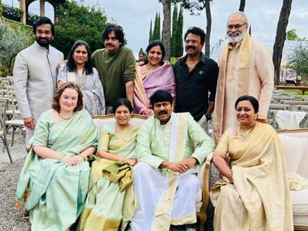 Varun Tej Lavanya Tripathi Wedding and Mega Family Photos Viral