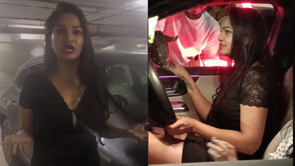 Ashwini Sri Car attacked by mob after Bigg Boss Telugu 7 grand Finale Ashwini Sri Car attacked by mob after Bigg Boss Telugu 7 grand Finale
