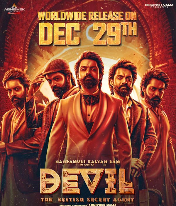 Nandamuri Kalyan Ram Starrer Devil Movie Release on December 29th