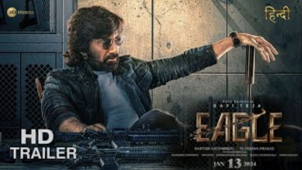  Mass Maharaja Raviteja Eagle Movie Trailer Out And Full Review Here