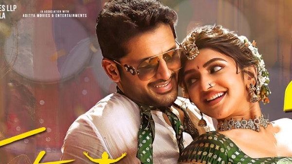 Nithiin Starrer Extra Ordinary Man Worldwide Pre Release Business
