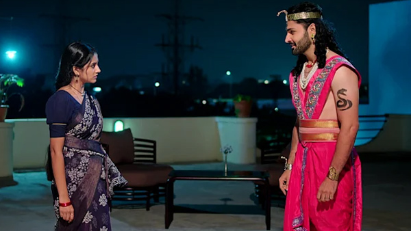 Nagamatha Orders to Phanindra to kill Mokasha on December 18th Episode Number 22 in Naga Panchami Telugu Serial