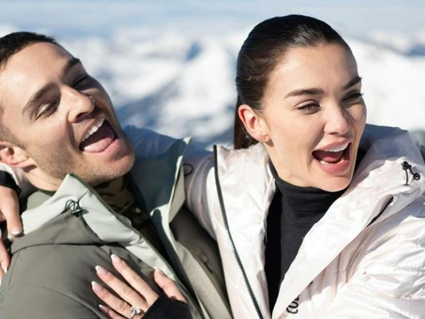 Heroine Amy Jackson Gets Engaged with Ed Westwick