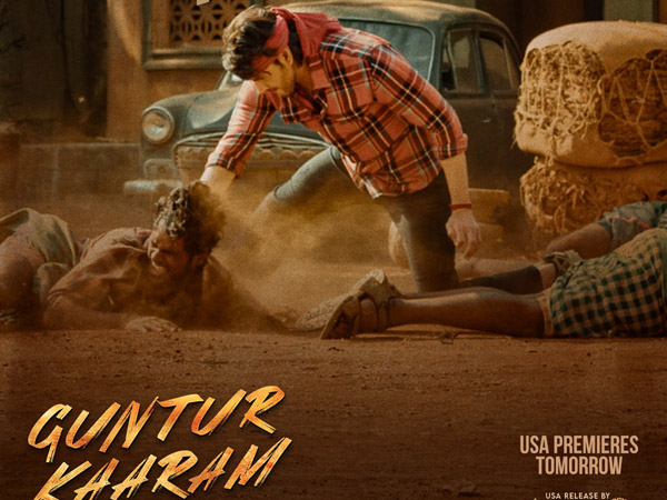 Guntur kaaram Crossed 1 Million Dollar Mark in USA Premiere Advance Sales