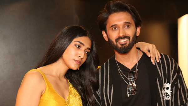 Heroine Apoorva Rao Reveals Bold Character in Happy Ending Trailer Launch Event